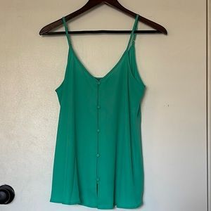 Turquoise button down